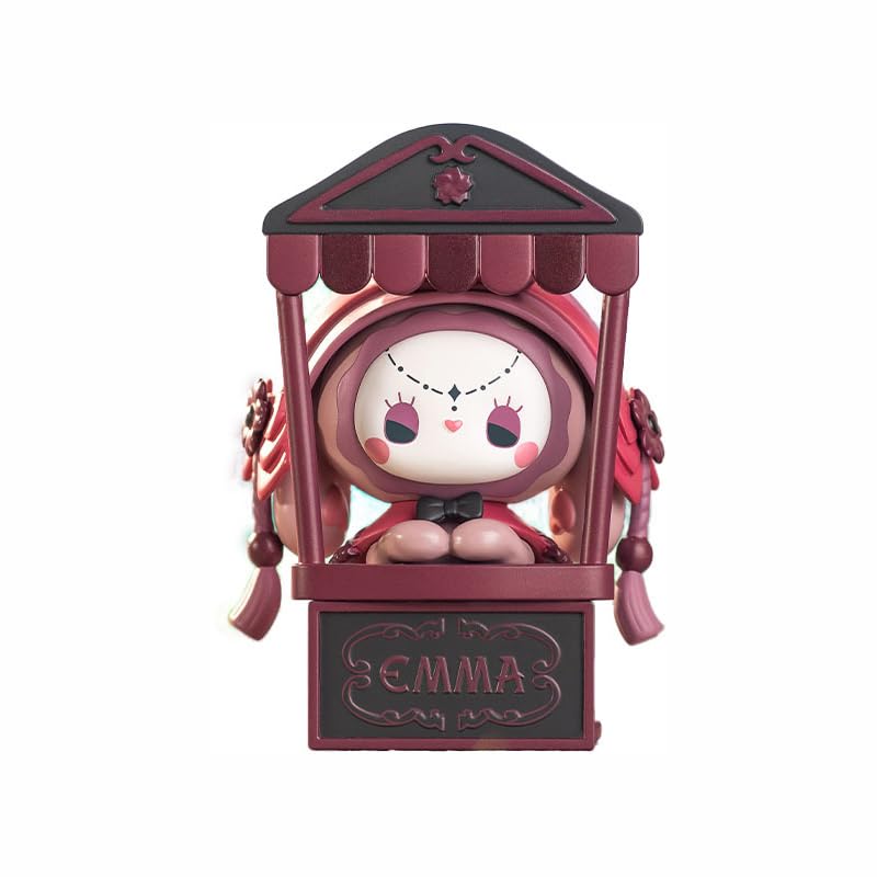 MJ STUDIO EMMA THE SECRET FOREST LATE-BLOOMING CHERRY BLOSSOMS FLOWER VIEWING SERIES TRADING FIGURE
