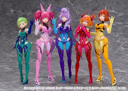 青島文化教材社(AOSHIMA) VFG マクロスデルタ VF-31J ジークフリード 美雲・ギンヌメール 全高約150mm 色分け済みプラモデル MC-17 (飛行機)