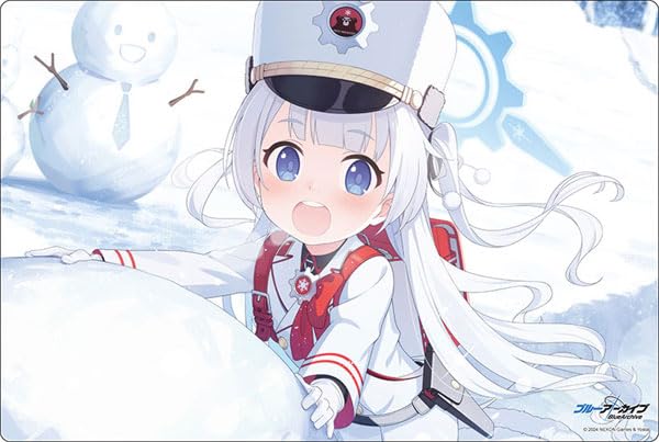 Bushiroad Rubber Mat Collection V2 Vol. 1376 "Blue Archive" Cherino Memorial Lobby Illustration Ver.