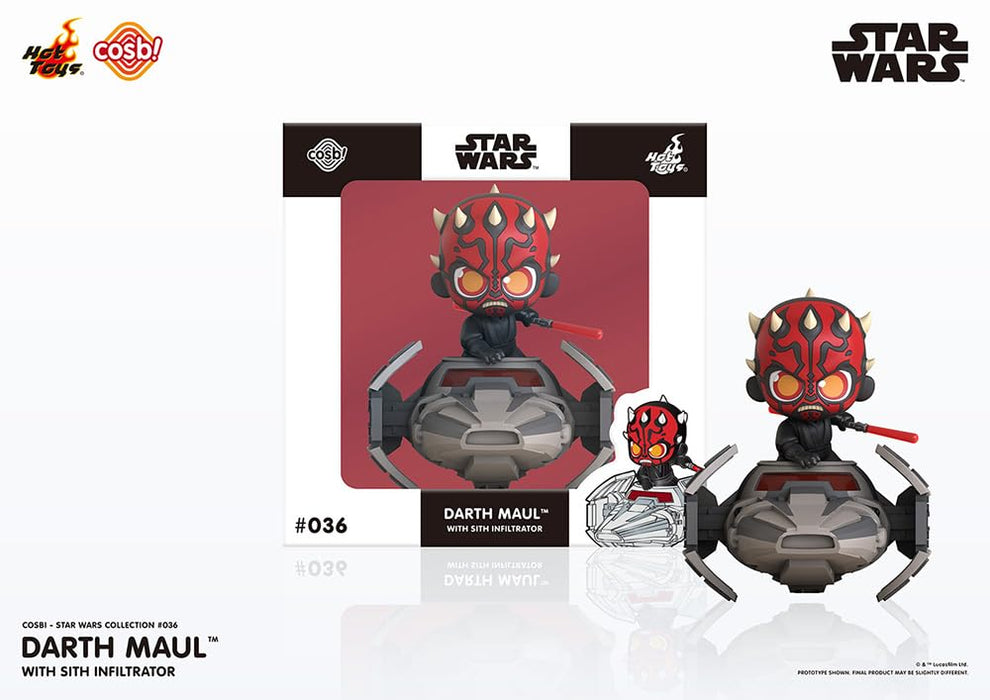 Cosbi Star Wars Collection #036 Darth Maul & Sith Infiltrator "Star Wars"