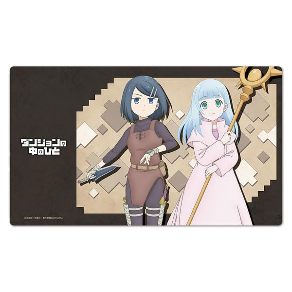 "Dungeon People" Character Rubber Mat Clay & Belle