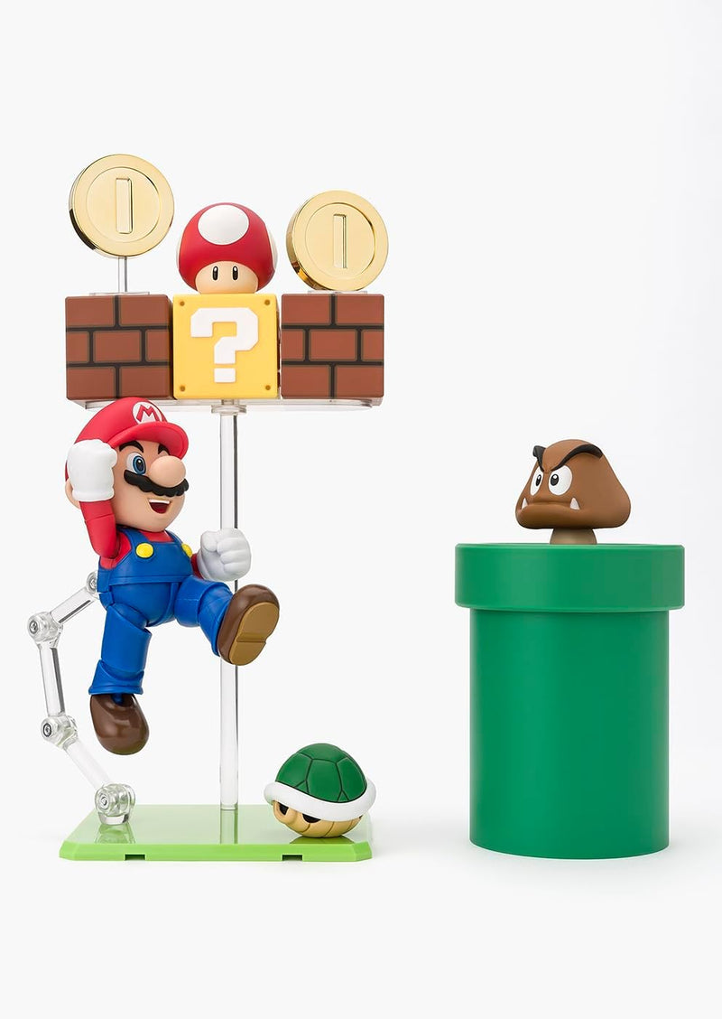 S.H.Figuarts "Super Mario" Super Mario Play Set (Super Mario)