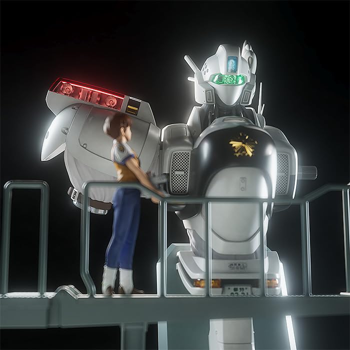 "Mobile Police PATLABOR" PLAMAX MF-75 minimum factory Machine Bust Collection Izumi Noa with Alphonse