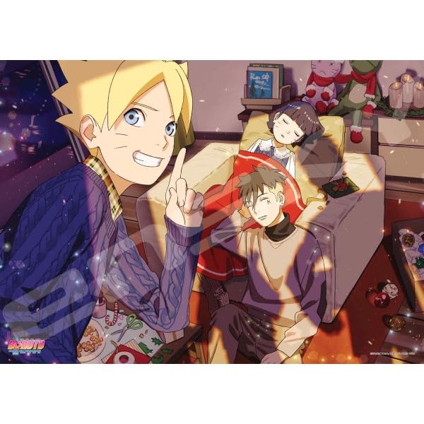 "BORUTO NARUTO NEXT GENERATIONS" Jigsaw Puzzle 500 Piece 500-578 On a Snowy Night