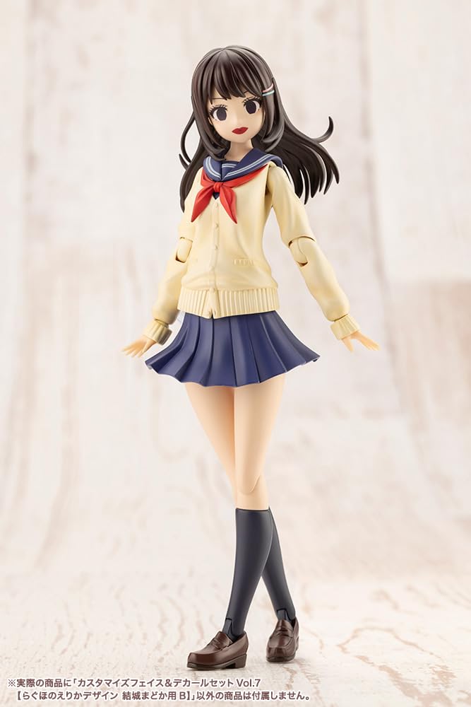 Sousai Shojo Teien Customize Face & Decal Set Vol. 7 Raguhonoerika Design for Yuki Madoka B