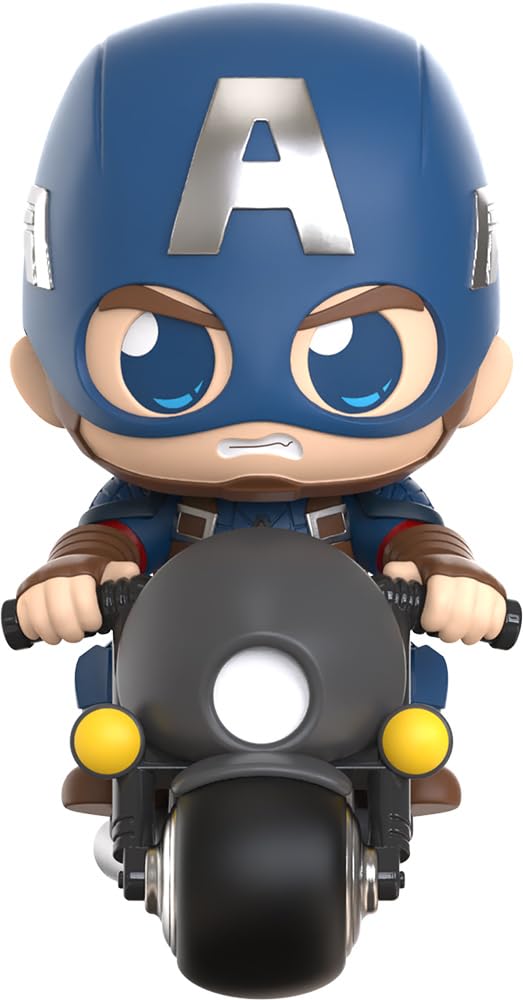 Cosbi Marvel Collection #081 Captain America (Vehicle Series) Comic