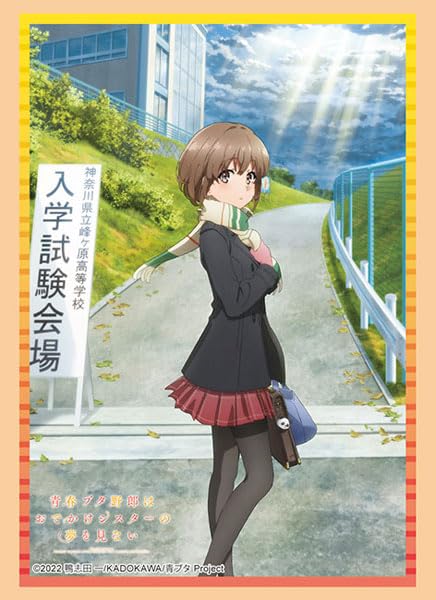 Bushiroad Sleeve Collection High-grade Vol. 4318 "Seishun Buta Yaro wa Odekake Sister no Yume wo Minai" Azusagawa Kaede Part. 3