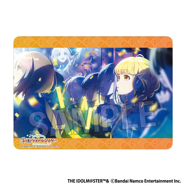 "Gakuen Idolmaster" Illustration Play Mat Next Turn Seriously?