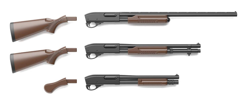 LittleArmory <LA055> M870 Type Hard Wood