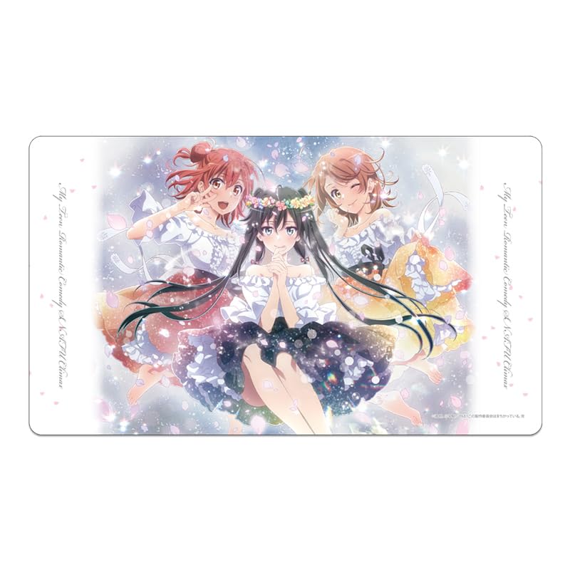 "Yahari Ore no Seishun Love-come wa Machigatteiru. Kan" Rubber Mat Yukino & Yui & Iroha Dress Ver.
