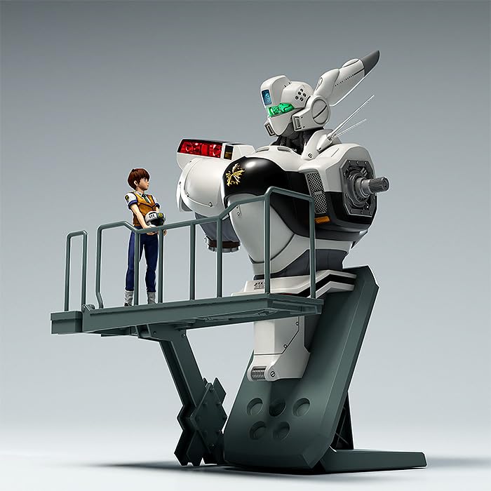 "Mobile Police PATLABOR" PLAMAX MF-75 minimum factory Machine Bust Collection Izumi Noa with Alphonse