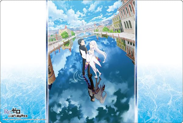 Bushiroad Rubber Mat Collection V2 Vol. 1391 "Re:Zero kara Hajimeru Isekai Seikatsu" 3rd Season Subaru & Emilia