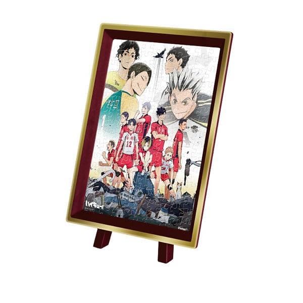 まめパズル 金キラッ アニメ「ハイキュー！！」 MA-111 陸 vs 空 150ピース