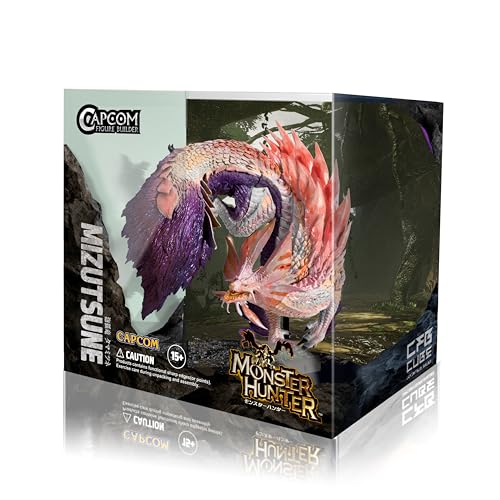 Capcom Figure Builder Cube "Monster Hunter" 4 Set Box (Gore Magala / Crimson Glow Valstrax / Magnamalo / Mizutsune)