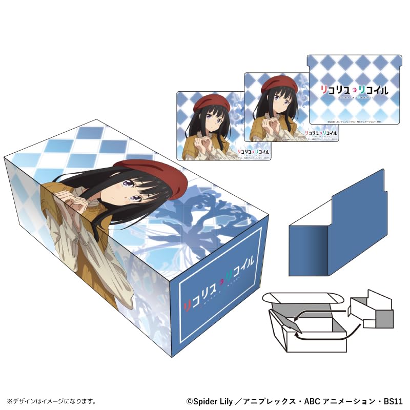 "Lycoris Recoil" Illustration Card Box Next Turn Inoue Takina