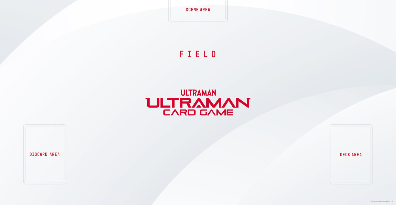 "Ultraman" Card Game Official Play Mat (White)