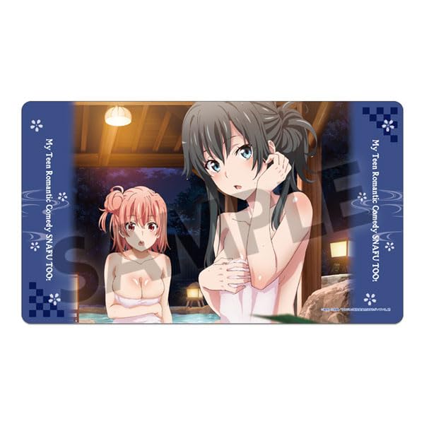 "Yahari Ore no Seishun Love-come wa Machigatteiru. Zoku" Rubber Mat Yukinoshita Yukino & Yuigahama Yui Hot Spring Ver.