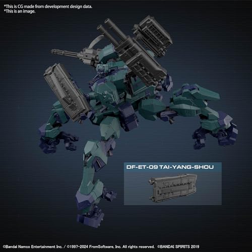 30MM "Armored Core VI: Fires of Rubicon" RaD BALAM INDUSTRIES BD-011 MELANDER LIGER TAIL