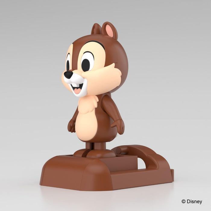 青島文化教材社 楽プラ トコトコ No.DP-10 ディズニー キャラクター チップ 色分け済みプラモデル