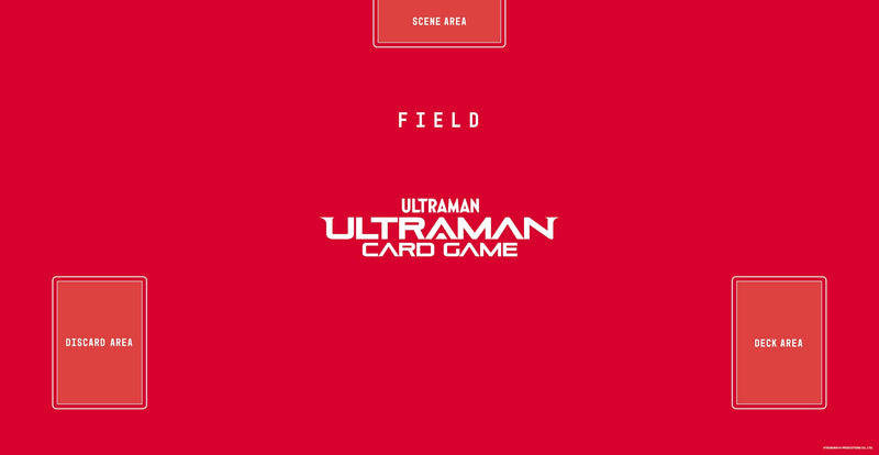 "Ultraman" Card Game Official Play Mat (Red)