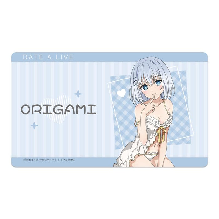 "Date A Live V" Original Illustration Rubber Mat Tobiichi Origami Nightwear Ver.