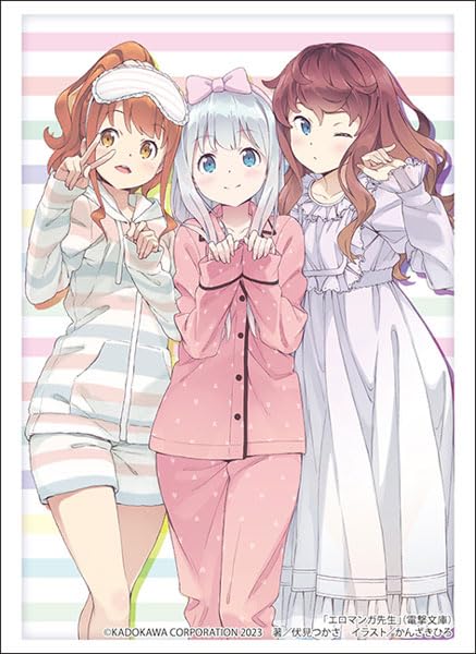 Bushiroad Sleeve Collection High-grade Vol. 4161 Dengeki Bunko "Eromanga Sensei" Jinno Megumi & Izumi Sagiri & Amelia Armeria