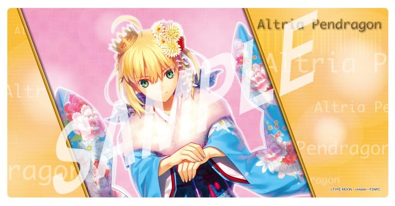 "Fate/stay night -Heaven's Feel-" Rubber Play Mat Saber Kimono Ver.