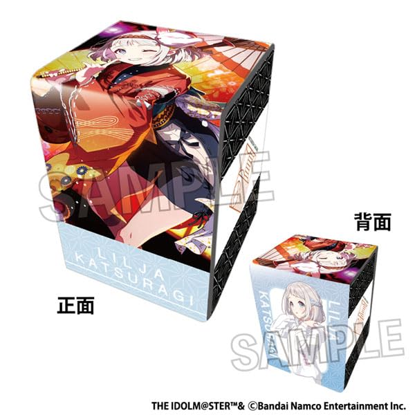 "Gakuen Idolmaster" Illustration Synthetic Leather Deck Case Next Turn Kamurogiku Katsuragi Lilja