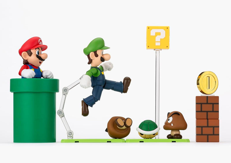 S.H.Figuarts "Super Mario" Super Mario Play Set (Super Mario)