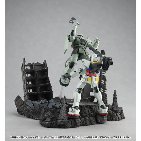 RM Series G Structure "Mobile Suit Gundam" (GS02M) New York City Ruins (Material Color Edition)
