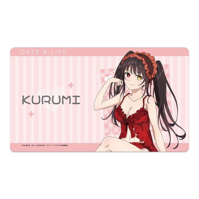 "Date A Live V" Original Illustration Rubber Mat Tokisaki Kurumi Nightwear Ver.