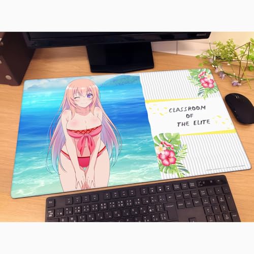 "Classroom of the Elite" Original Illustration Rubber Mat Ichinose Honami / Sea