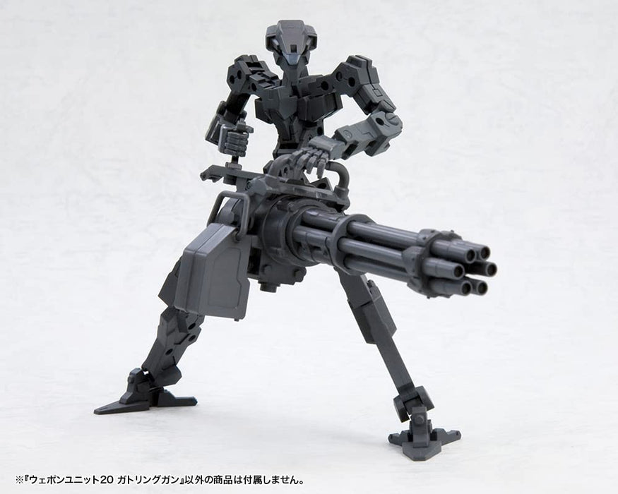 M.S.G Modeling Support Goods Weapon Unit 20 Gatling Gun