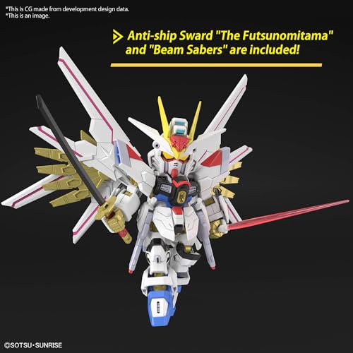 SD Gundam Cross Silhouette "Mobile Suit Gundam SEED Freedom" Mighty Strike Freedom Gundam