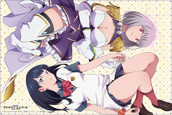 Bushiroad Rubber Mat Collection V2 Vol. 1240 "GRIDMAN UNIVERSE" Shinjo Akane & Takarada Rikka