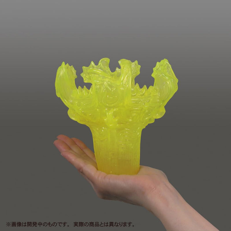 SOFUBI Imadoki no Doki -Kaen Style Doki- Fluorescent Yellow Clear