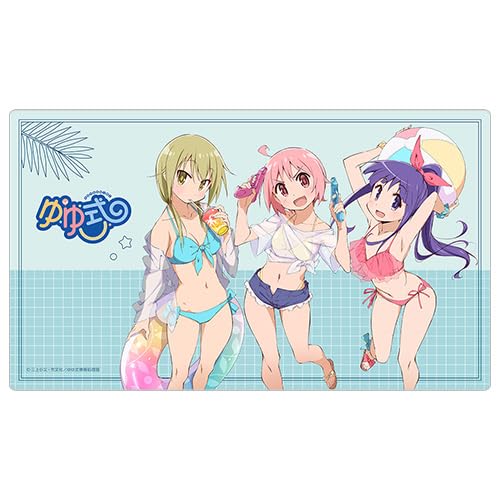 "Yuyushiki" Original Illustration Rubber Mat Swimwear