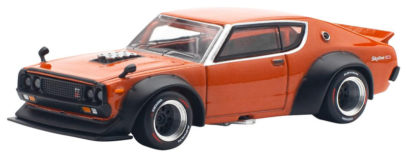 1/64 SKYLINE GT-R V8 DRIFT (KENMERI) ORANGE