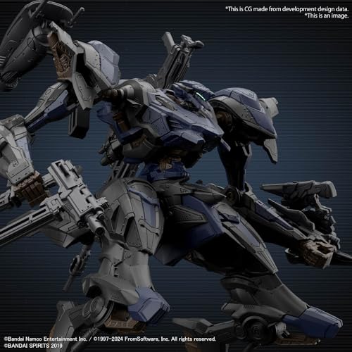 30MM "Armored Core VI: Fires of Rubicon" SCHNEIDER NACHTREIHER / 40E STEEL HAZE