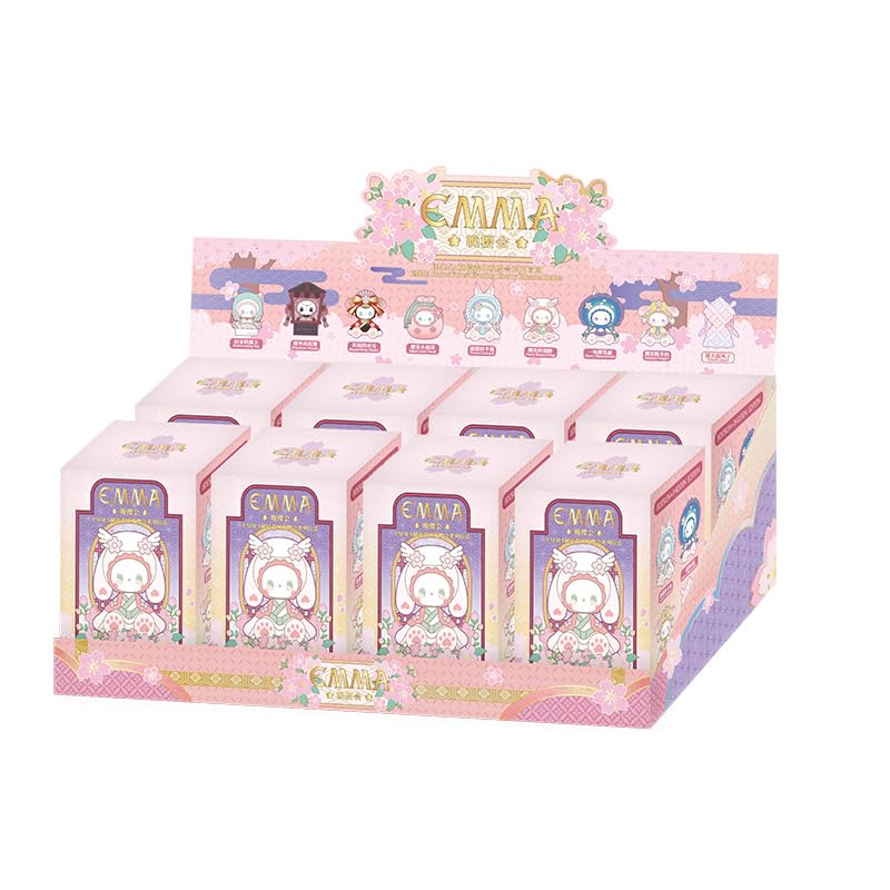 MJ STUDIO EMMA THE SECRET FOREST LATE-BLOOMING CHERRY BLOSSOMS FLOWER VIEWING SERIES TRADING FIGURE