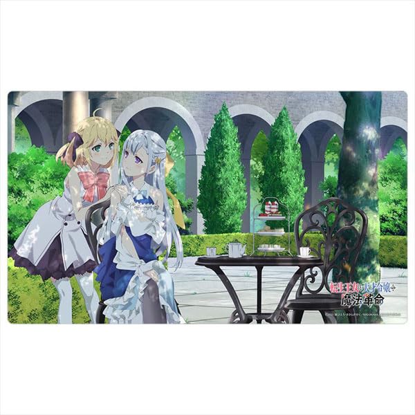 "The Magical Revolution of the Reincarnated Princess and the Genius Young Lady" Original Illustration Rubber Mat Anisphia & Euphyllia / Tea Party