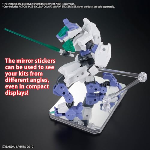 Action Base 6 Clear Color Mirror Set