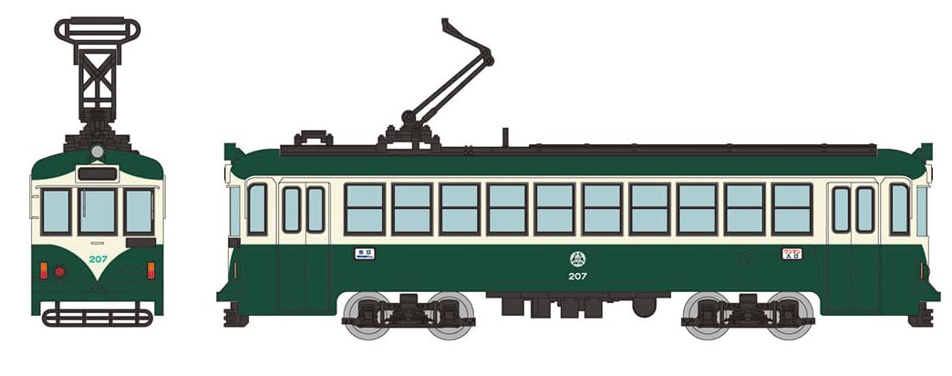 Railway Collection Tosaden Traffic Type 200 No. 207 C