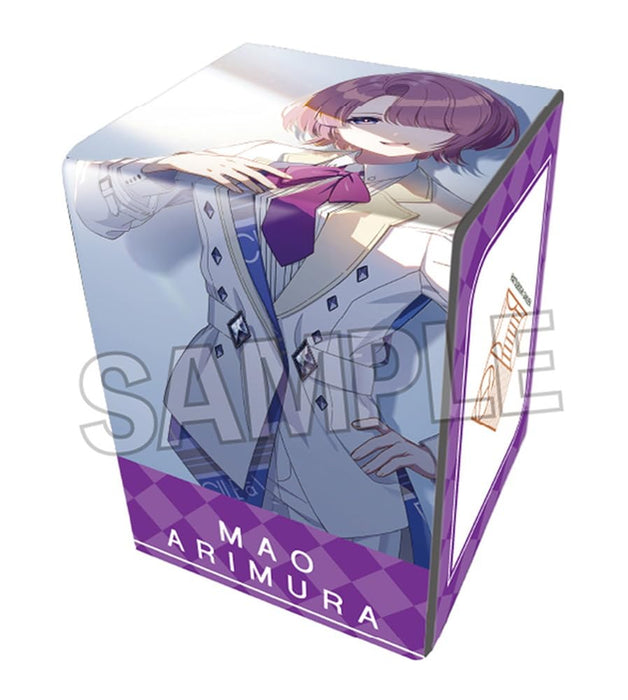 "Gakuen Idolmaster" Illustration Synthetic Leather Deck Case Next Turn Beginnings are Cool Arimura Mao