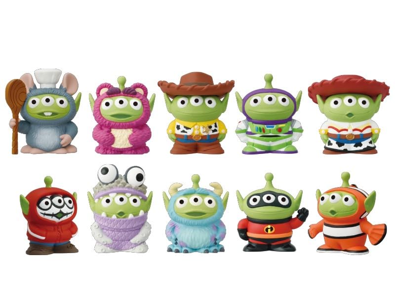 エイリアン リミックス ソフビパペットマスコット 10個入りBOX