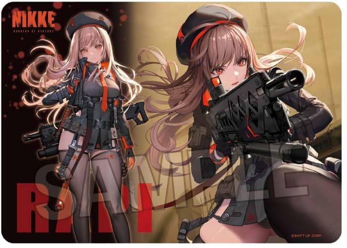 "Goddess of Victory: Nikke" Illustration Play Mat Next Turn Rapi