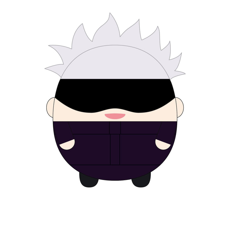 JJ-56 "Jujutsu Kaisen" Fuwakororin (M Size) 5 E Gojo Satoru