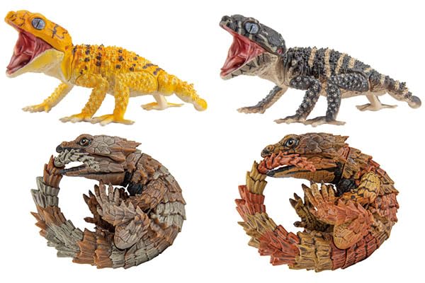 Animalier Collection 1/1 Knob-tailed Gecko & Ouroborus Cataphractus