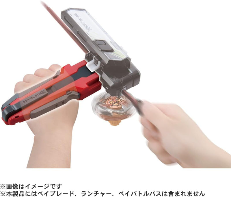 "BEYBLADE X" BX-30 Custom Grip Red Ver.