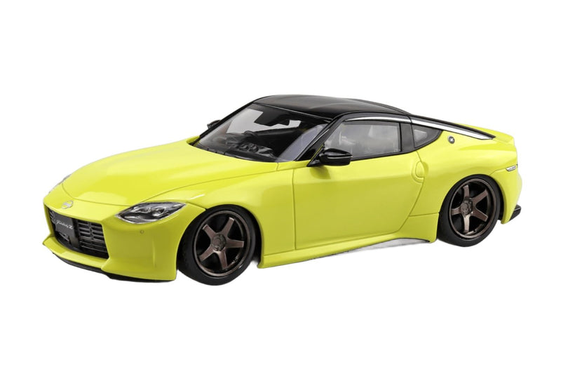RakuPla Snap Kit 17CU-IY Nissan RZ34 Fairlady Z Custom Wheels (Ikazuchi Yellow)